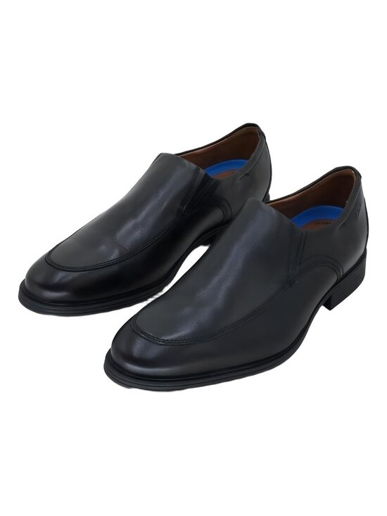 Clarks Men\'s Whiddon Step Loafers Black Size 9.5W main image 5
